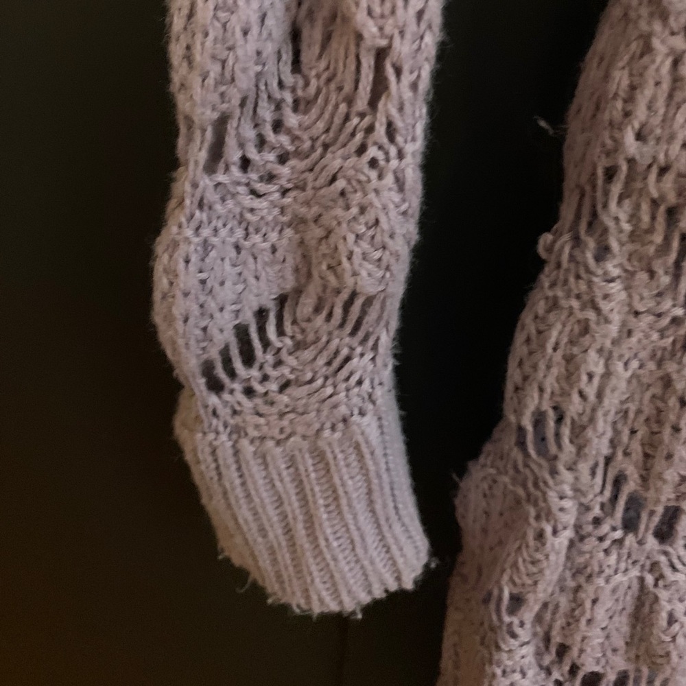 PURPLE KNIT DRESS - Picture 4 of 5